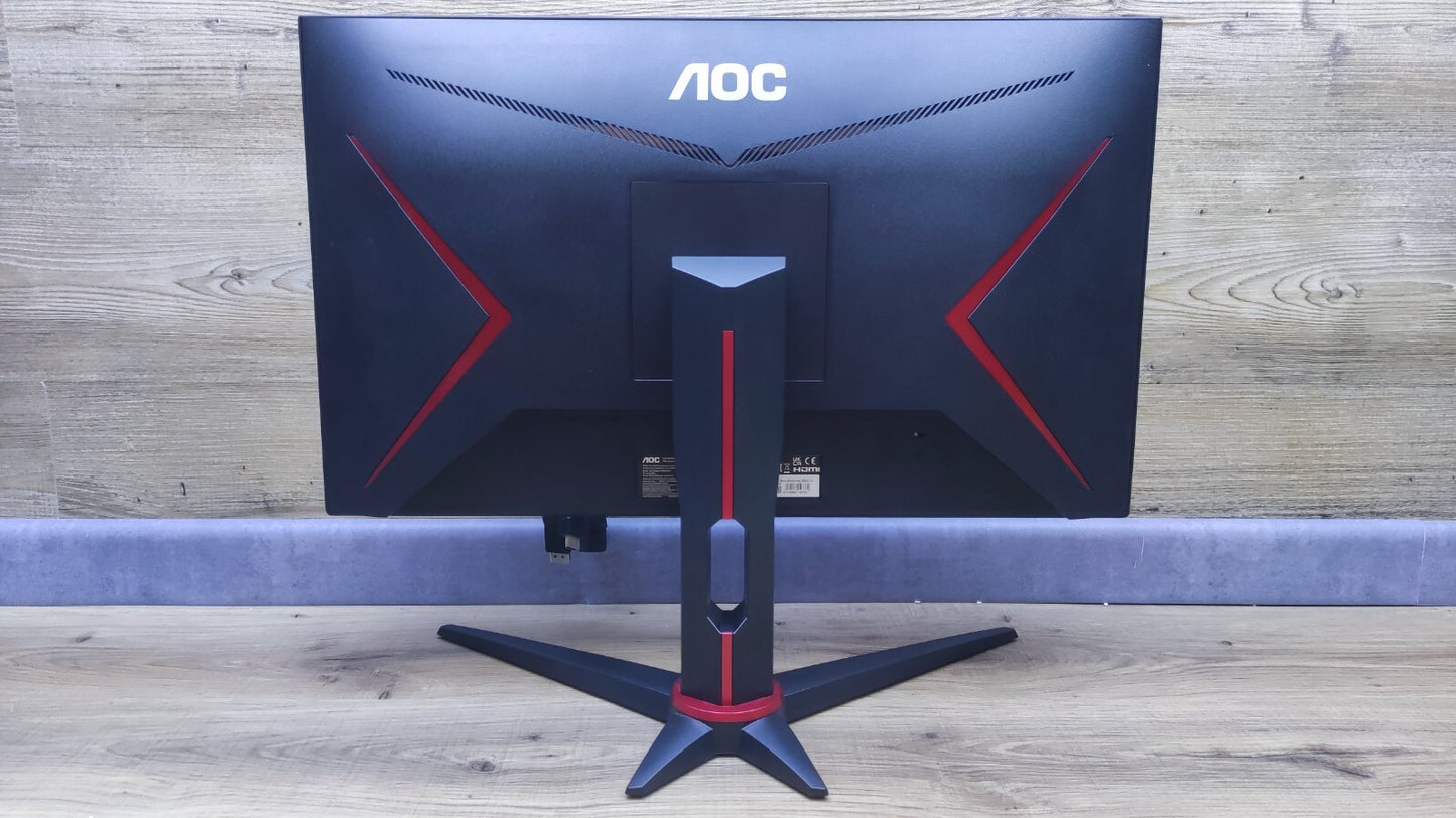 AOC 24G2ZE/BK Gaming Monitor 23.8" 1920x1080 HDMI DP AMD FreeSync 240Hz 0.5ms 