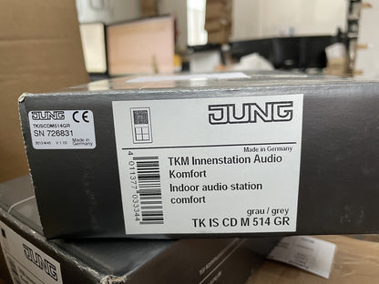 Jung TKM Innenstation Audio Komfort TK IS CD M 514 GR I12020
