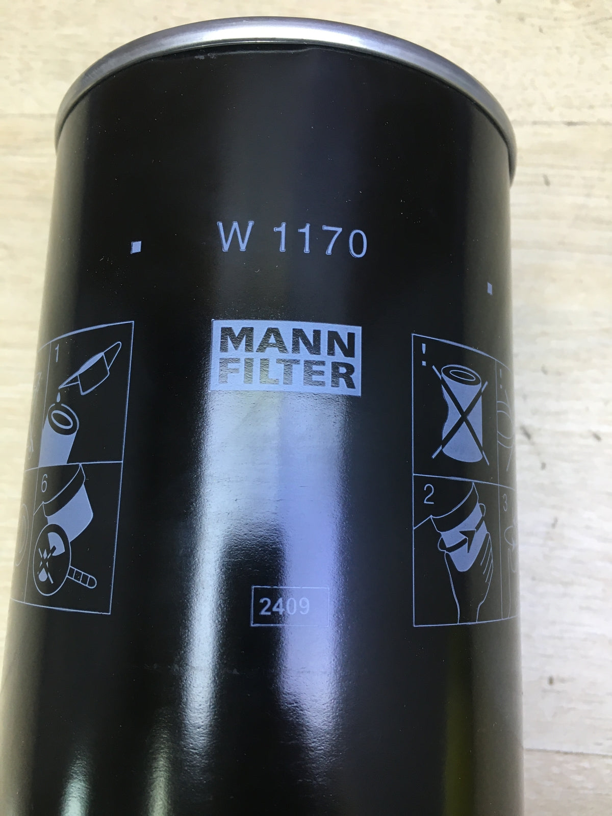 MANN-FILTER W 1170 Ölfilter, Hydraulikfilter, I31075