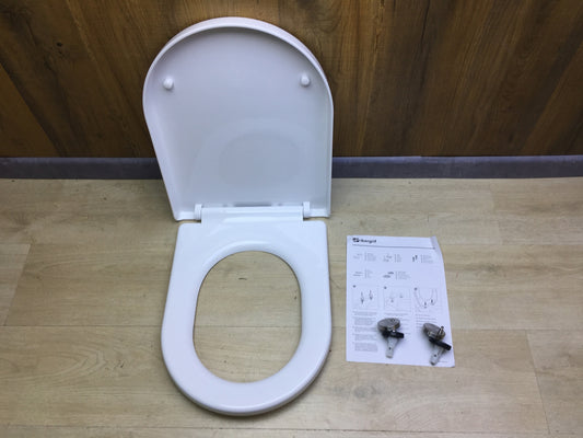 Ibergrif M41001 WC-Sitz, Toilettendeckel, weiß, I30940