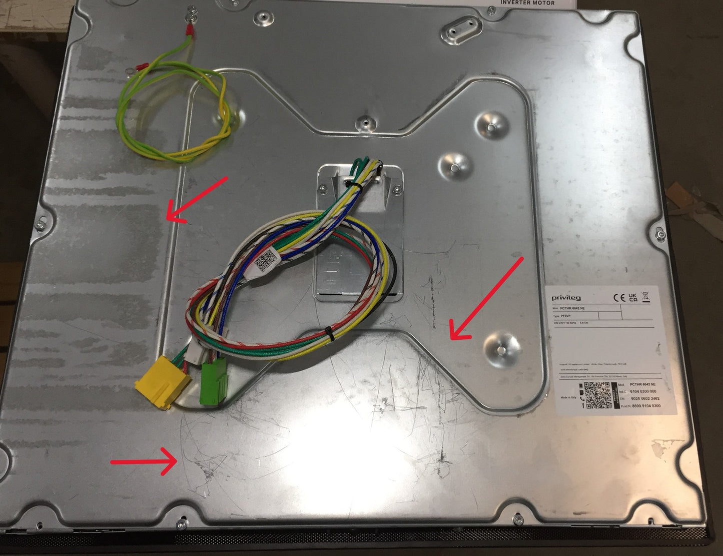 Privileg PHVR6 OH5V1 IN Elektro-Herd mit Backofen, EEK:A, I34415