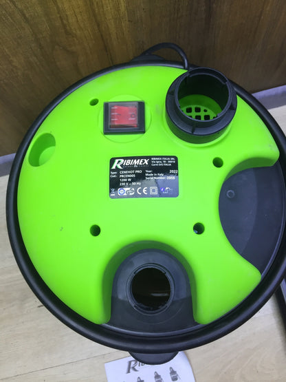 RIBIMEX Cenehot Pro PRCEN005 Aschesauger, 1200W, Edelstahl, I30902