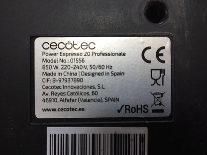 Cecotec Power Espresso 20 Professionale Kaffeemaschine (01556), I31473