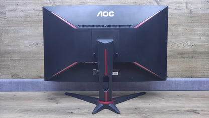 AOC Gaming C27G1 Monitor 27" Curved FHD 1920x1080 HDMI DP VGA AMD FreeSync 144Hz