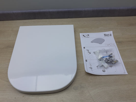 Roca A80173000B WC-Sitz, The Gap Square kompakt, Weiß, I17144