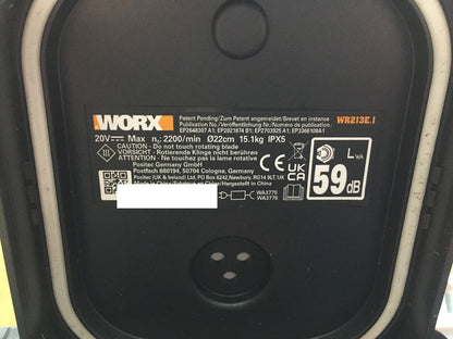 WORX Landroid Vision L1300 Mähroboter WR213E.1 für Gärten bis 1300m², I34503