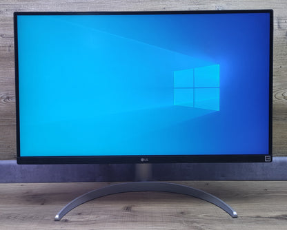 LG 27UP650-W 4K Monitor 27" UHD 3840x2160 HDMI DP HDR AMD FreeSync 60Hz 5ms