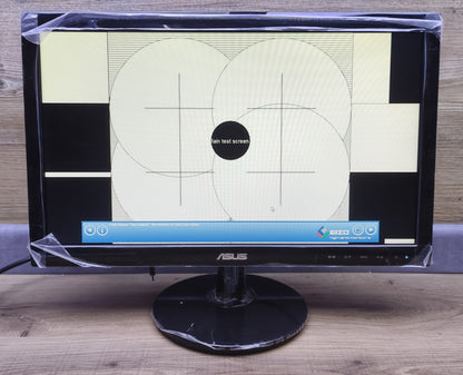 Asus VS197DE monitor 18.5" HD 1366x768 VGA TN panel 5ms black