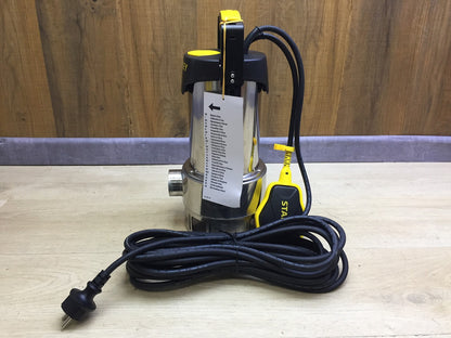 Stanley SXUP1100XDE submersible pump for dirty water (1100 W, 16,500 l/h), I33030 