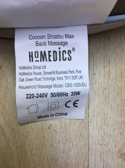 HoMedics CBS-1000-EU Shiatsu Massageauflage Vibrationsmassage, I31287