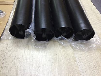 Emuca Regulierbare Tischbeine Ø60x830mm, 4er Set aus Stahl, 830-850mm, I31053