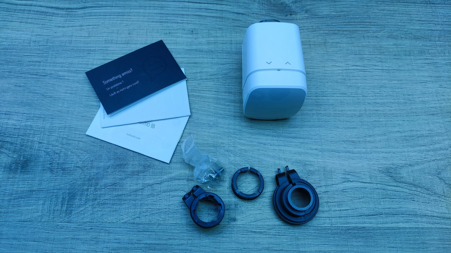 Eve Thermo Smartes Heizkörperthermostat mit LED-Display, I30780