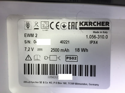 Kärcher Elektrischer Wischmopp EWM 2 (1.056-310.0), I33869