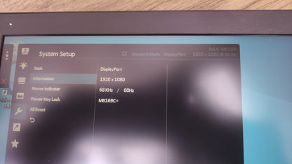 Asus MB169C+ Portable Monitor 15,6" FHD 1920x1080 USB Type-C IPS Flicker-Free
