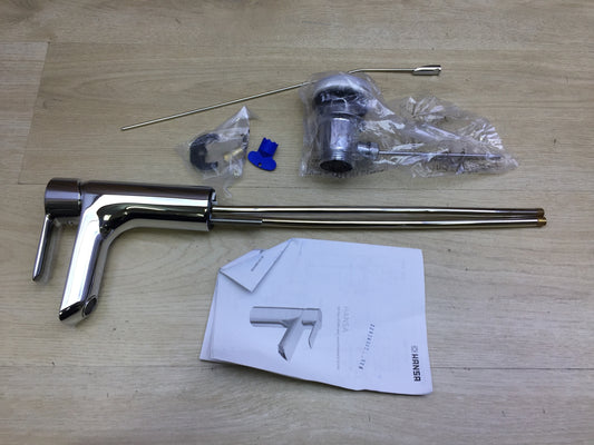 Hansa 06092103 Waschtischarmatur Hansaligna mit Ablaufgarnitur Wasserhahn I25532