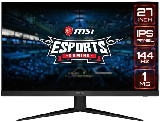 MSI Optix G271 Gaming Monitor 27" FHD 1920x1080 HDMI DP AMD FreeSync 144Hz 1ms