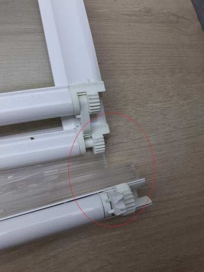 Aurlane Triple White Badewannenfaltwand 125 x 143 cm, mit Klarglas, I17452