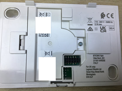 Bticino XW8002WE WLAN-Thermostat, Weiß, I31449