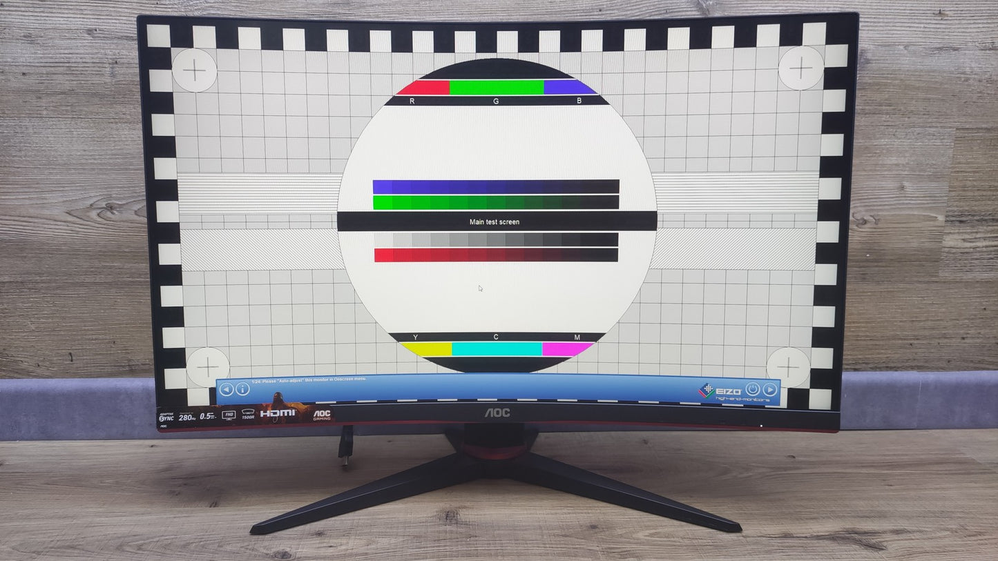 AOC C27G2Z3/BK Monitor 27" FHD 1920x1080 HDR10 DP HDMI Adaptive Sync 280Hz 0.5ms 