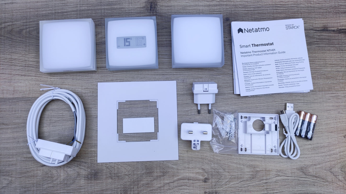 Netatmo Smart Connected Thermostat, I30893 