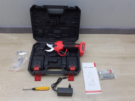 Bilivry cordless secateurs 40mm 24V with 2x 3Ah batteries, I31977