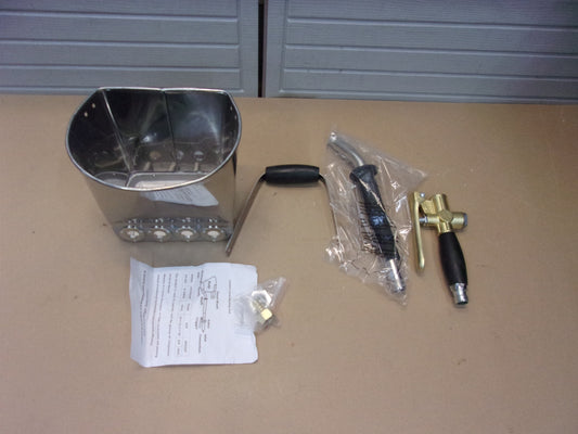 4 Jet High Efficiency Zementputz Sprayers Mörtelspritze Edelstahl, I06262