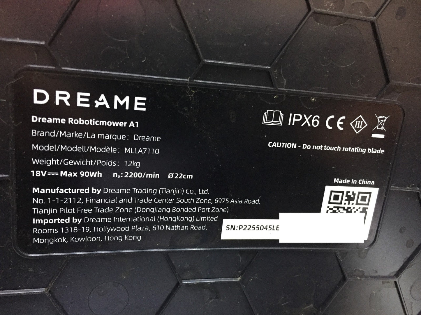 DREAME Intelligenter Mähroboter A1 (MLLA7110), I34079