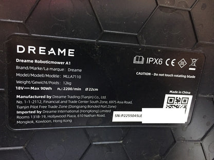 DREAME Intelligenter Mähroboter A1 (MLLA7110), I34079