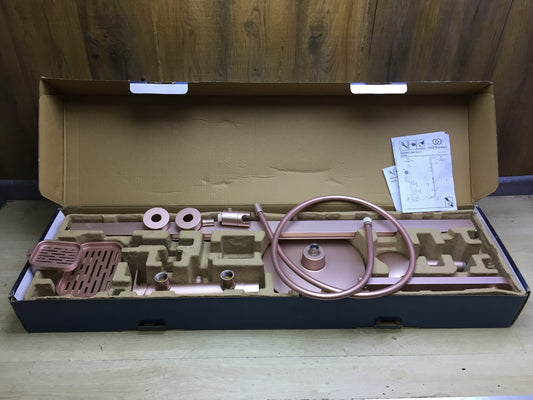 Ideal Standard BD584RO Alu+ Duschsystem mit Ceraflow Brausearmatur, I33127