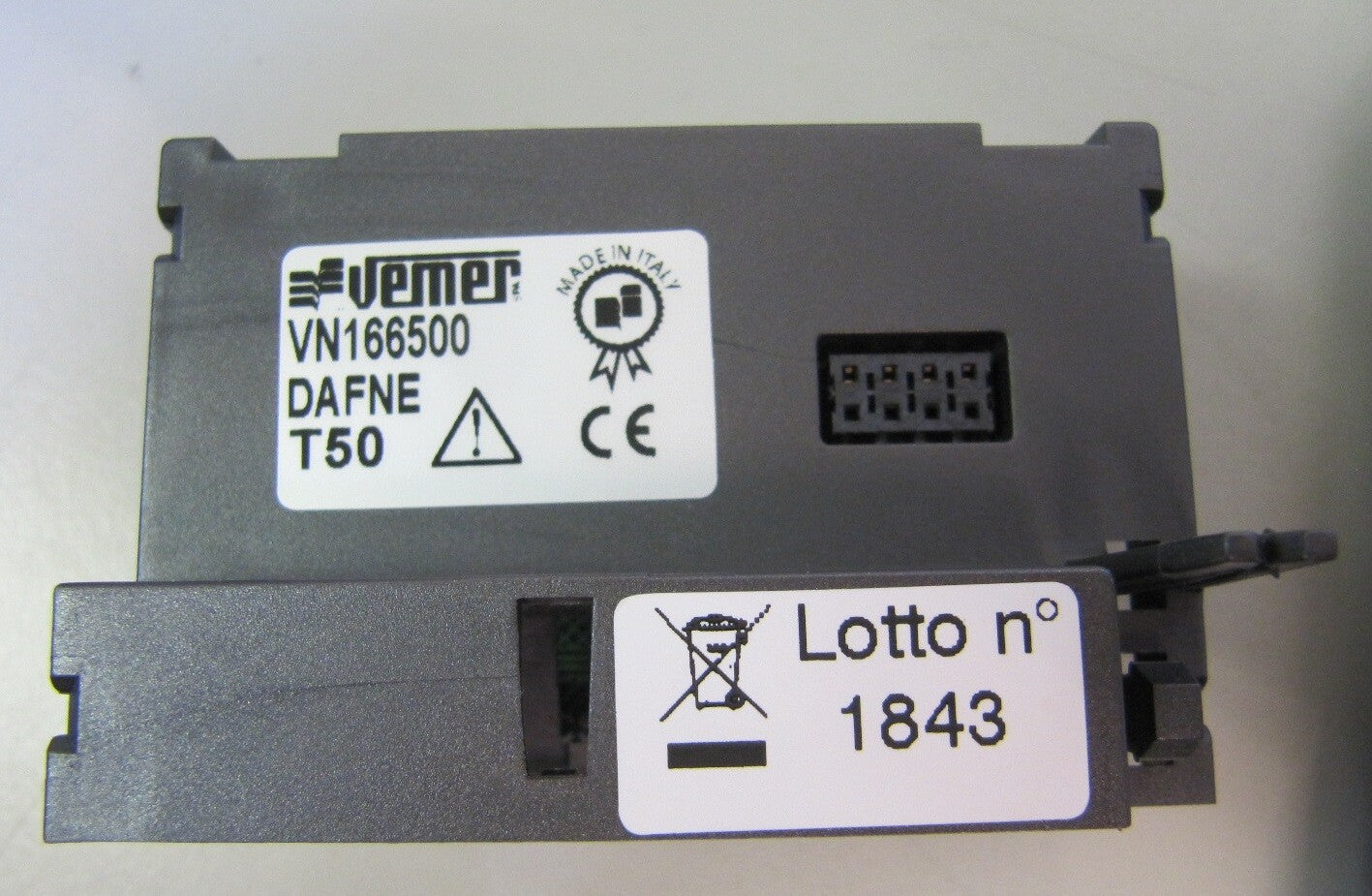 Vemer Raumthermostatuhr VN166500 Dafne Einbaumontage 3 Temperaturstufen Rechnung