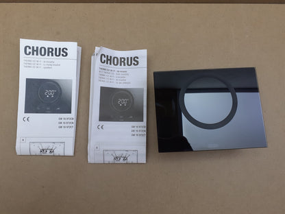 Gewiss Chorus – Thermostat ICE Wi-Fi schwarz, I07831