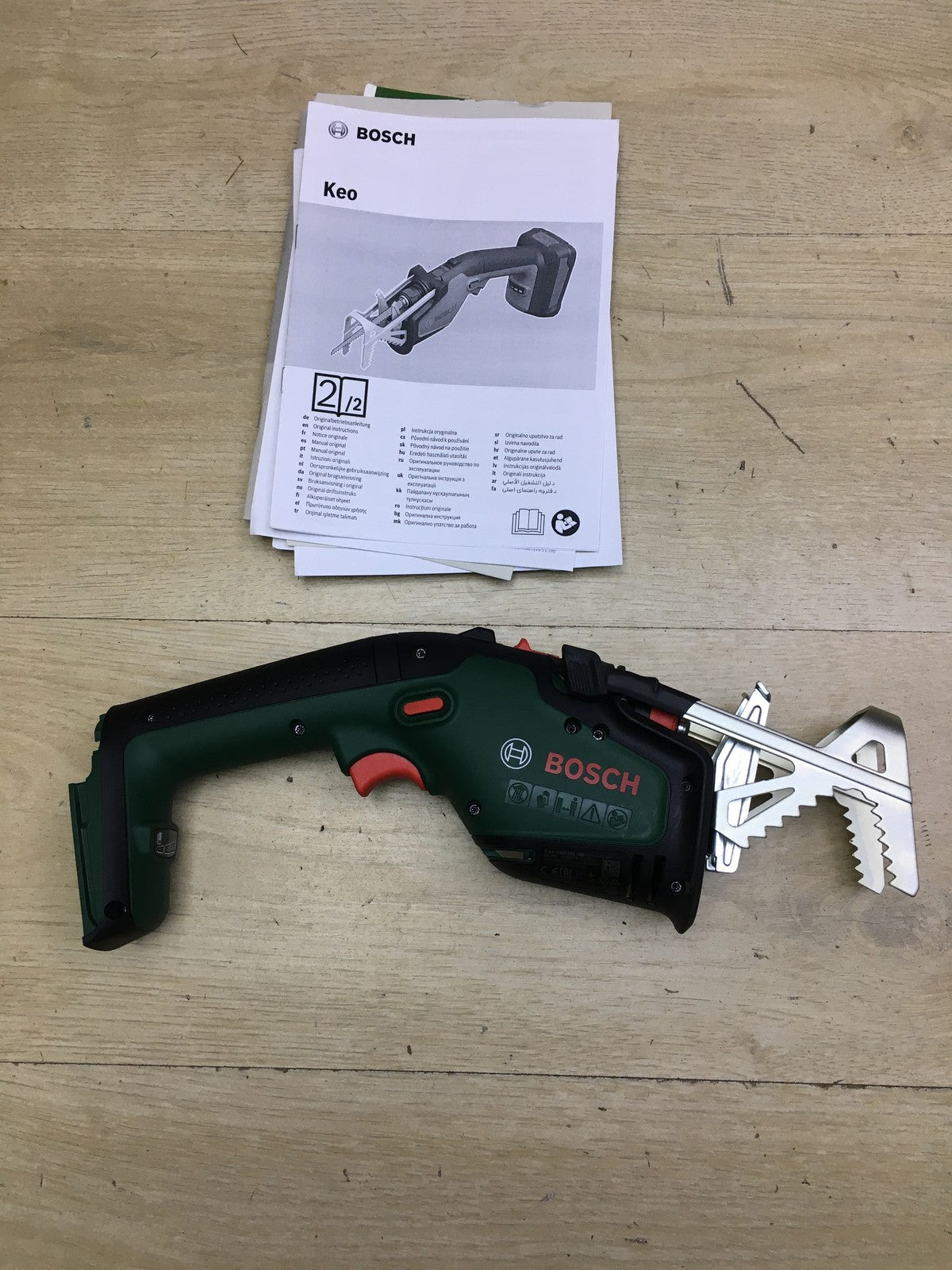 Bosch Akku-Säbelsäge Keo SOLO, 18-Volt-System, I34350
