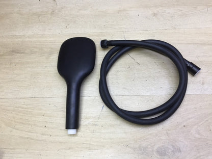 JOHO Duschsystem mit Thermostat matt schwarz, I32327