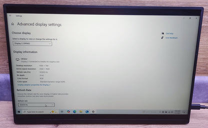 Uperfect Portable Monitor 16" QHD 2560x1600 IPS LCD HDR USB-C HDMI Speaker 