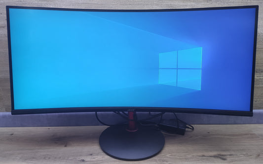 Acer Nitro XZ342CUPbmiiphfx Gaming Monitor 34" 3440x1440 HDR AMD FreeSync 165Hz 