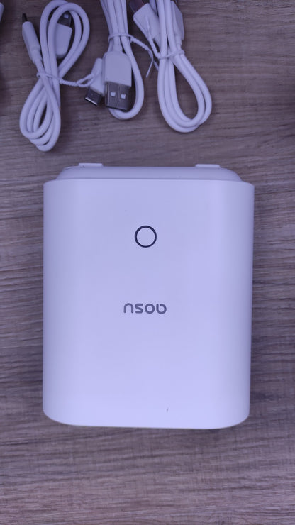 AOSU 2K 4x Überwachungskamera Aussen Solar Akku mit Homebase, I33847