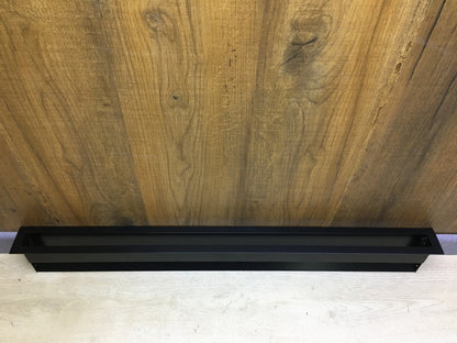 KRATKI Lüftungsgitter, Warmluftgitter 6 x 80 cm, schwarz, I30943