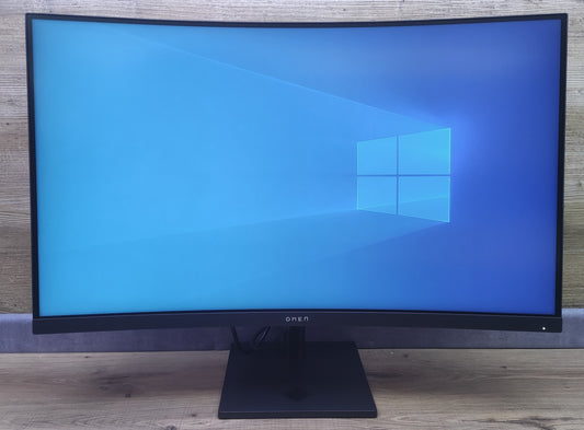 HP Omen 32c Gaming Monitor 31.5" QHD 2560x1440 HDR HDMI DP AMD FreeSync 165Hz 