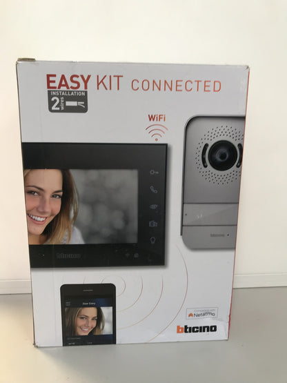 Bticino 318015 Easykit Video-Gegensprechanlage, Touchscreen 7 Zoll, I32204