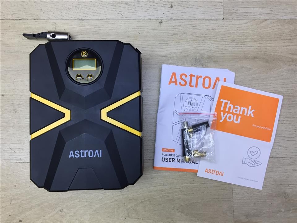 AstroAI CZK-3676 Tragbarer Auto-Luftkompressor I33716