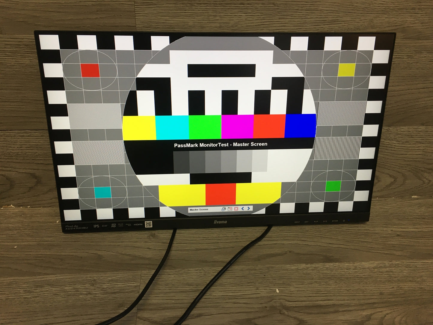 iiyama Prolite XU2492HSU-B1 Monitor 23.8" FHD 1920x1080 IPS VGA HDMI DP 60Hz 5ms 