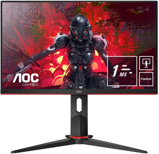 AOC Gaming 24G2U5/BK Monitor 23.8" FHD 1920x1080 HDMI DP AMD FreeSync 75Hz 1ms 