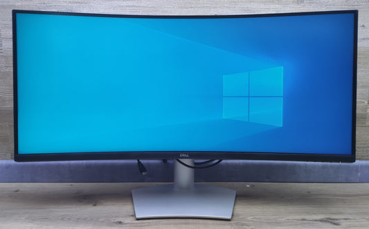 Dell S3422DW Monitor 34" Curved WQHD 3440x1440 HDMI DP AMD FreeSync 100Hz 4ms