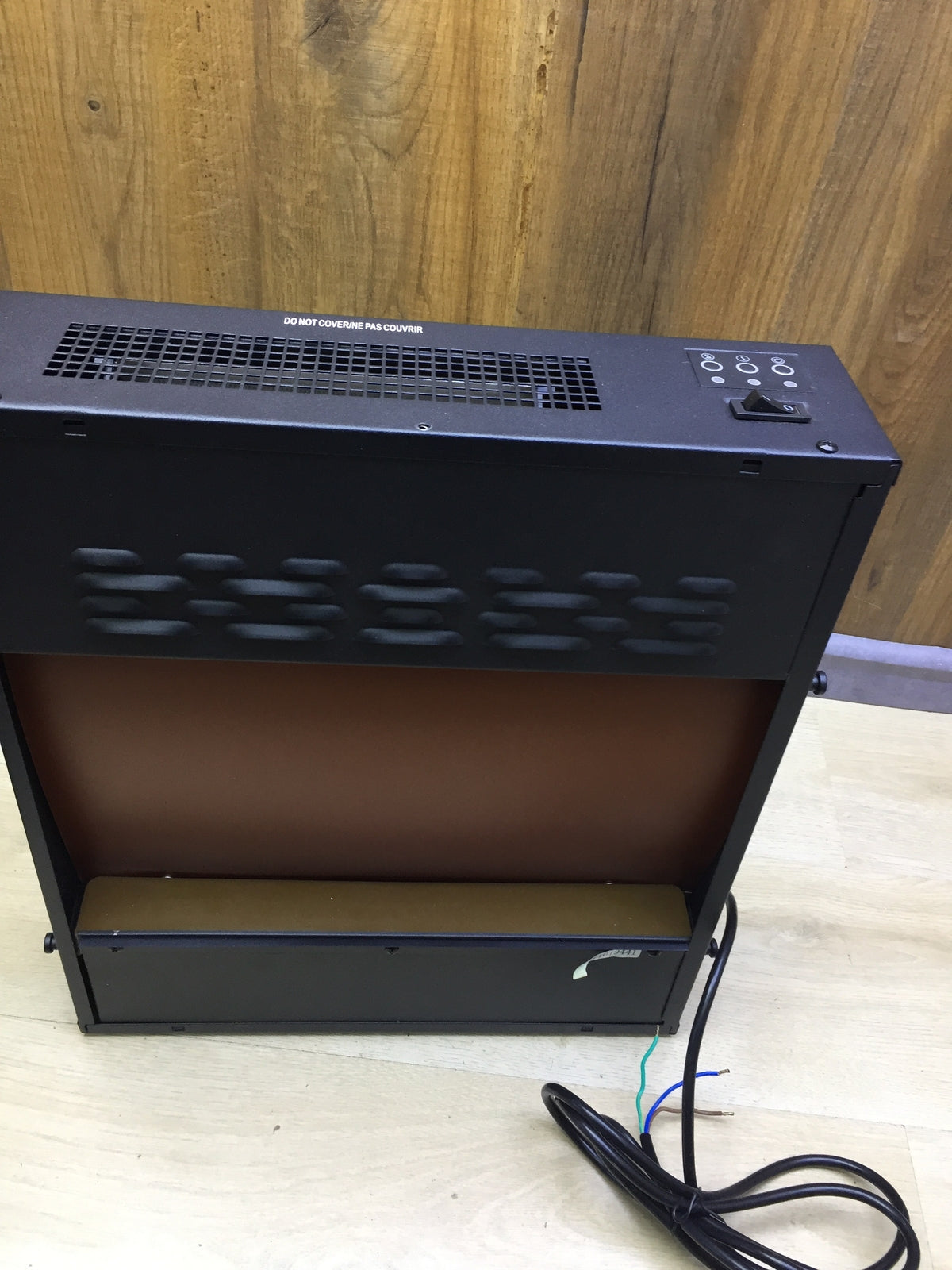 Chemin'Arte 039 Elektrischer Kamin Stahl schwarz, I31543