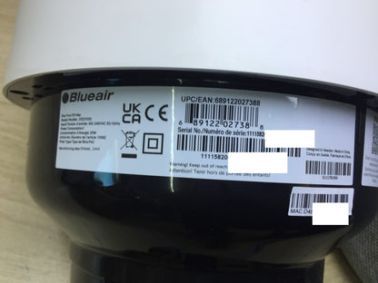 BLUEAIR 3132111100 Luftreiniger Blue Pure 511i Max für kleine Räume I31722