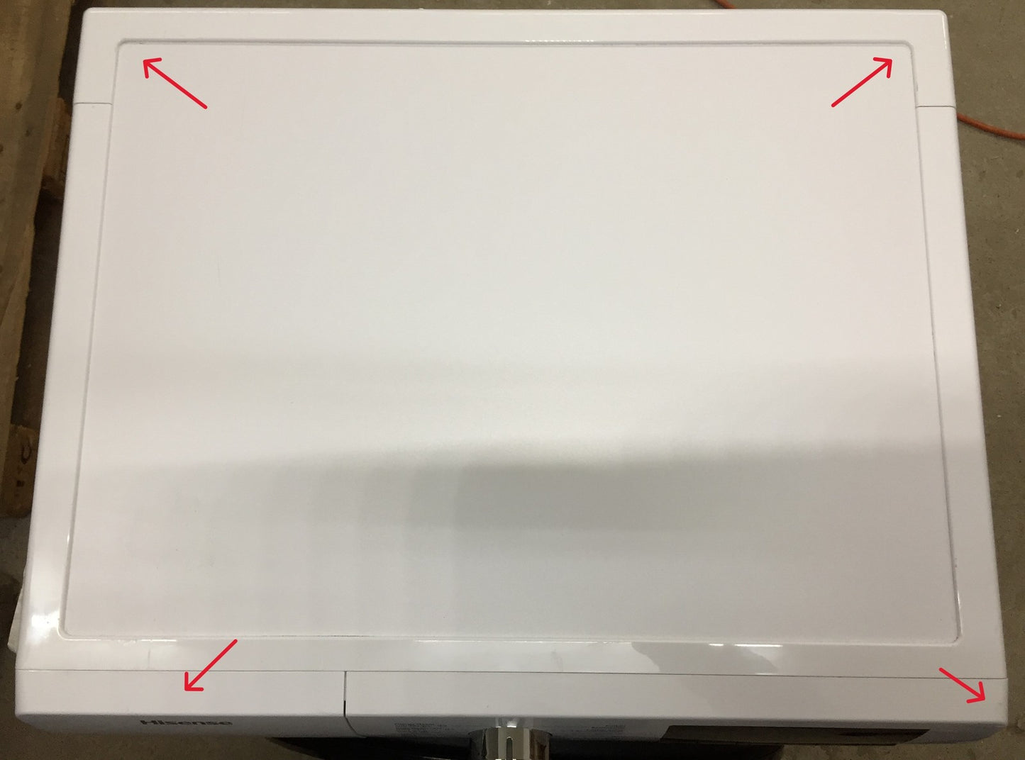 Hisense WFQA7014EVJM Waschmaschine 7 kg weiß EEK: A I34383