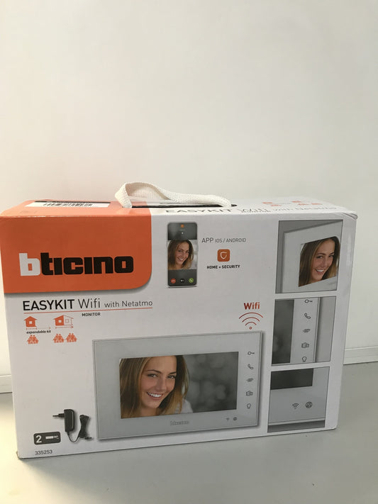 Bticino 335253 additional indoor unit, 7-inch display, I32187 