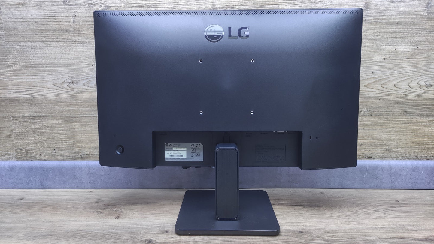 LG 24MR400-B Monitor 23.8" FHD 1920x1080 IPS VGA HDMI AMD FreeSync 100Hz 5ms 