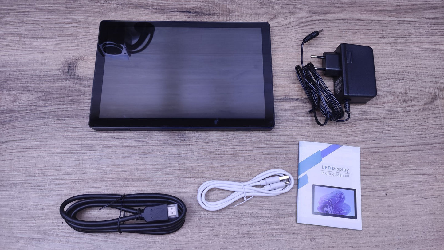 Tragbarer Touch Monitor 10,1" (HD-101) 1920x1200 IPS HDMI USB-C Lautsprecher