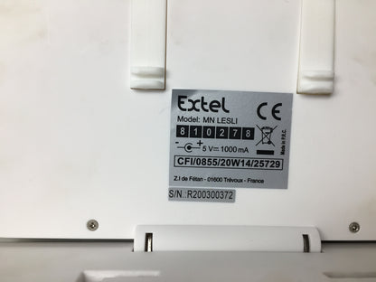 Extel 720278 LESLI Video-Türsprechanlage Funk Komplett-Set Familienhaus, I07454